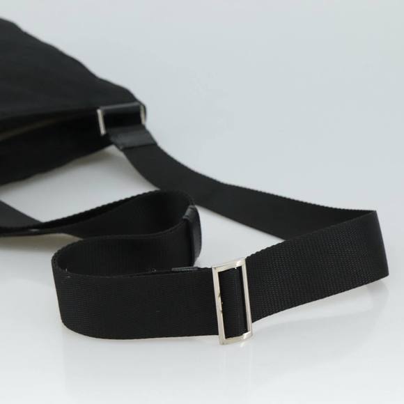 PRADA Quilted Shoulder Bag Nylon Black Auth yk16865 - Picture 7 of 16